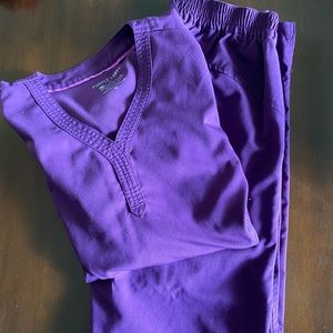 Purple Label by Healing Hands Scrub Set